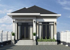 Mẫu Nhà 1 Tầng Mái Thái