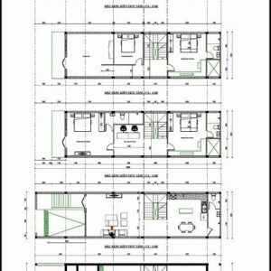 thiết kế nhà phố 3 tầng kết hợp văn phòng