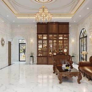 thiết kế nhà phố tân cổ điển